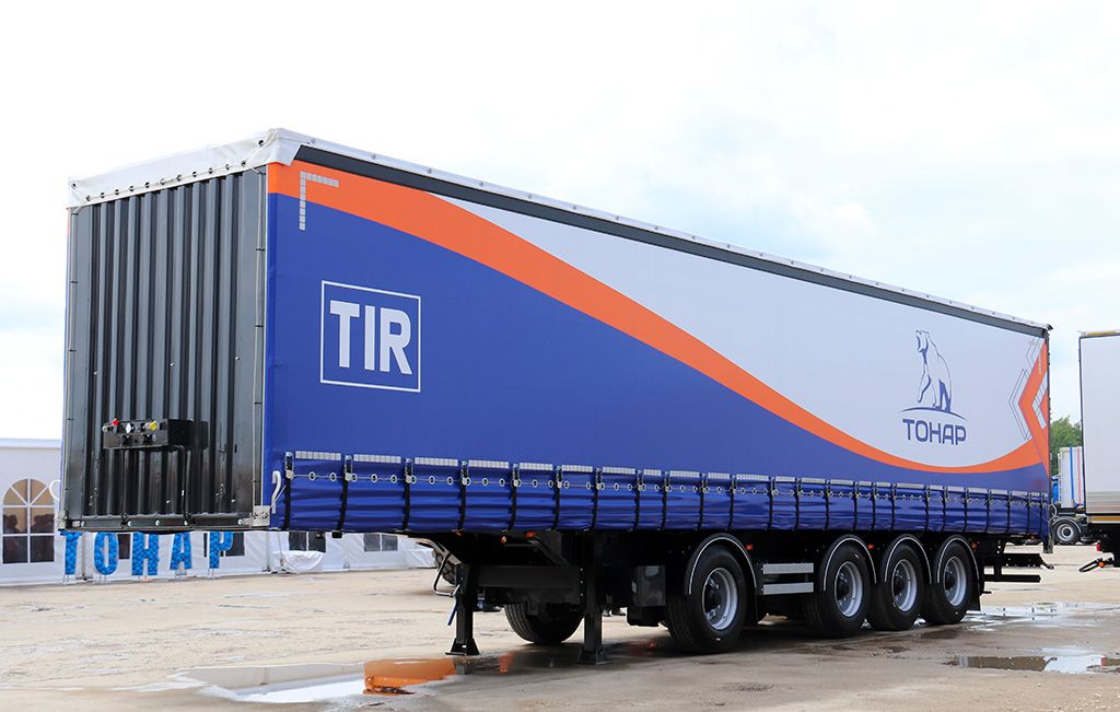Тентованный полуприцеп Тонар T4-13VК 