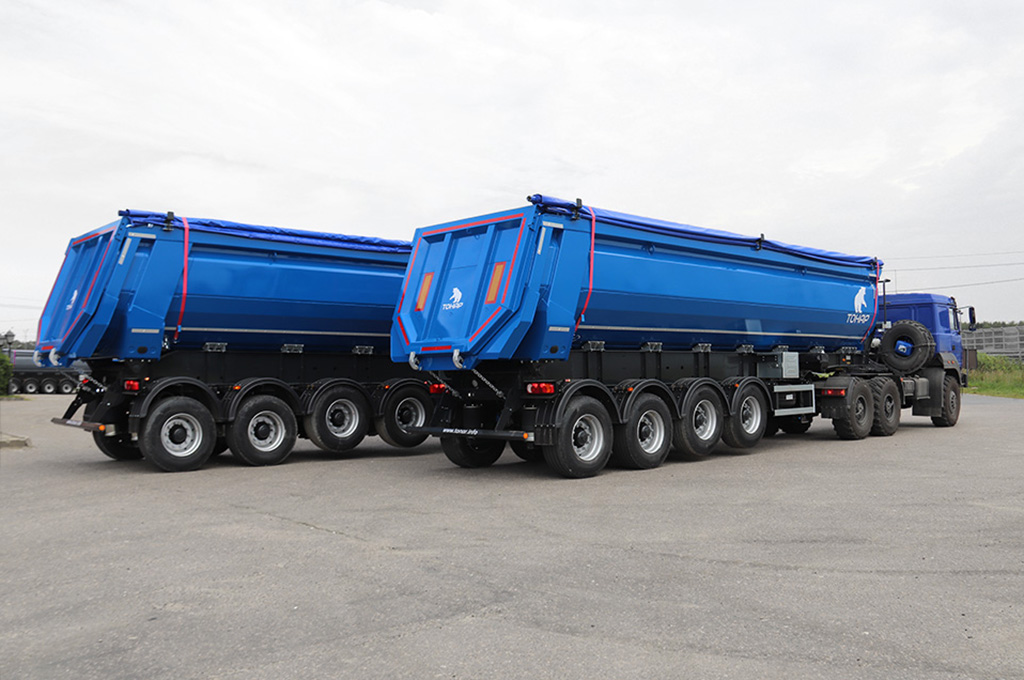 Тонар SH4-38 (объем кузова 38 куб.м.) Тонар SH4-38 (объем кузова 38 куб.м.)
